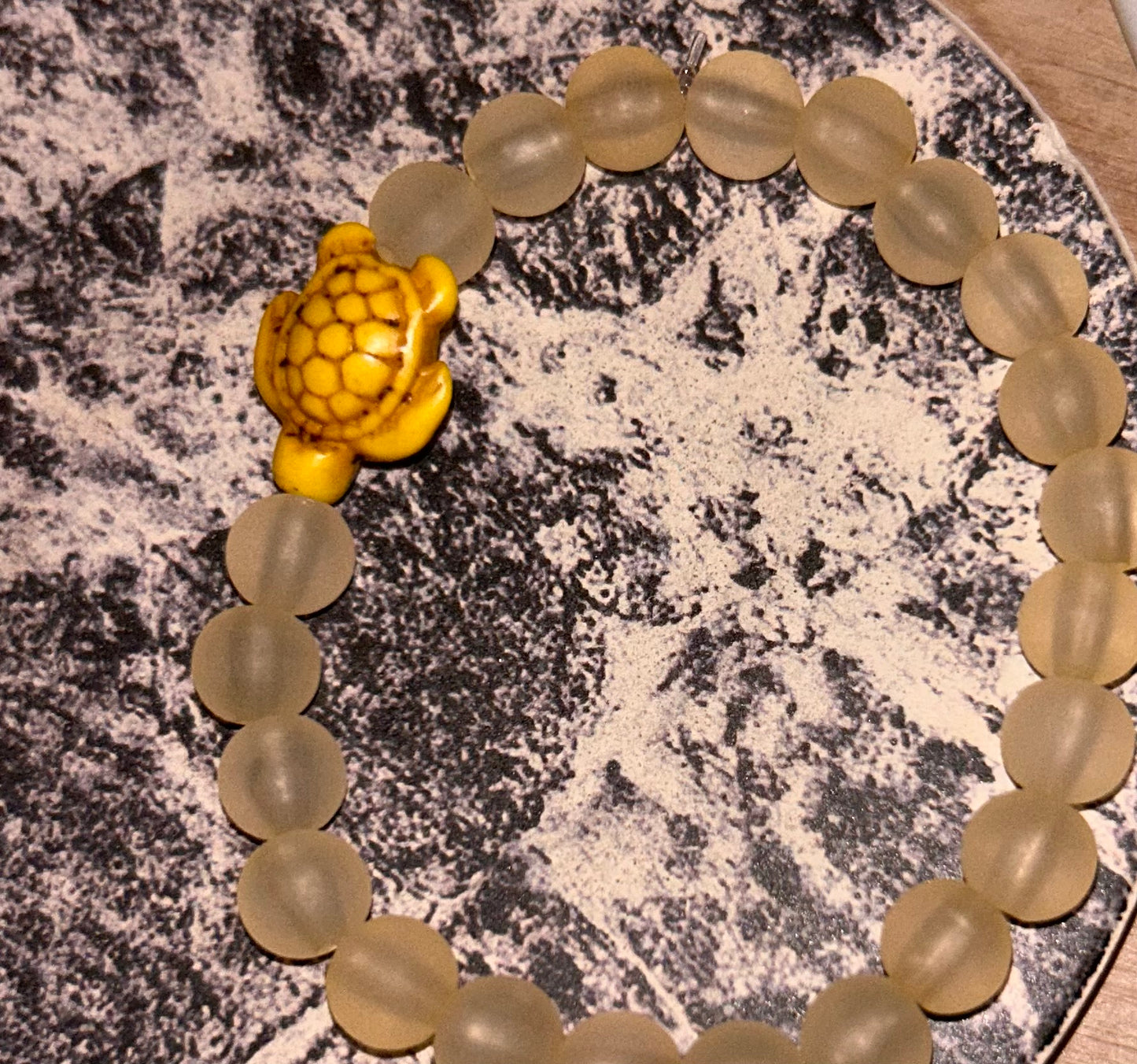 Yellow Turtle Bracelet