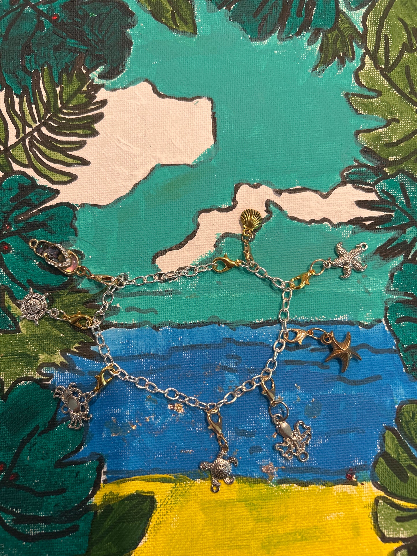 Beach Charm Bracelets
