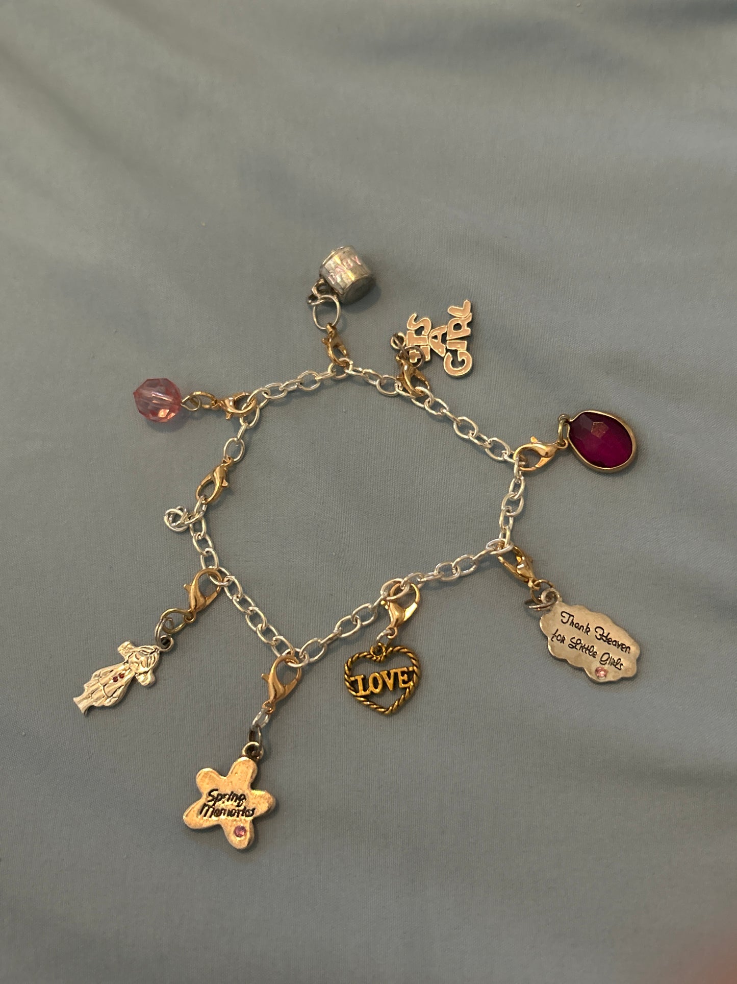 It’s A Girl Charm Bracelet